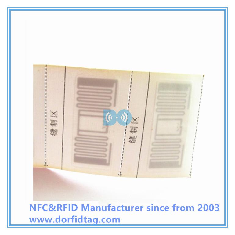 NFC Waterproof on Clothes Embroidery NFC Clothing Label Tags RFID
